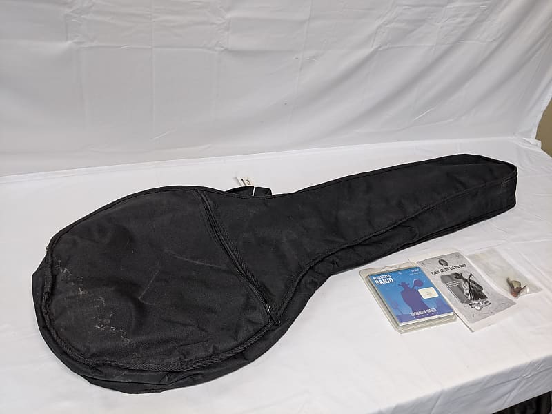 Morgan Monroe Banjo Gig Bag Black 40" x 15" + Thomastik Infeld Bluegrass Banjo Strings image 1