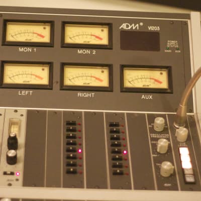 *Rare Vintage ADM 12 Channel Recording Console/Side Car/Mixing Desk (api, quad eight, langevin,neve) image 11