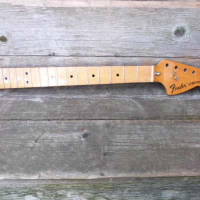Fender  stratocaster strat neck bullet neck 1972 image 1