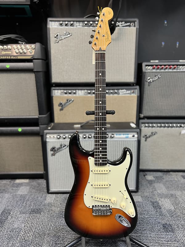 Fender California Stratocaster with Rosewood Fretboard 1997 - 1998 - Brown Sunburst image 1