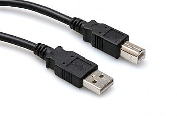 Hosa USB-215AB High Speed USB Cable, Type A to Type B, 15 ft image 1