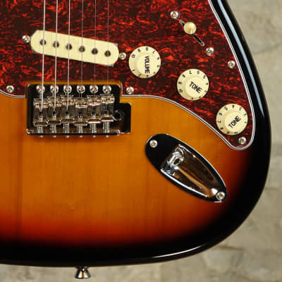JET GUITARS JS300 SB - Stratocaster Roasted Maple Neck - Sunburst image 4