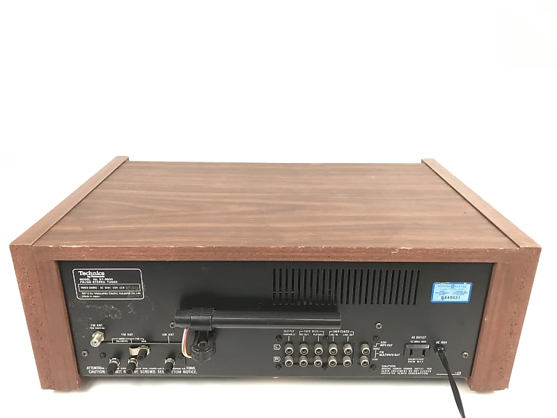 Technics ST-8600 Specifications Technics