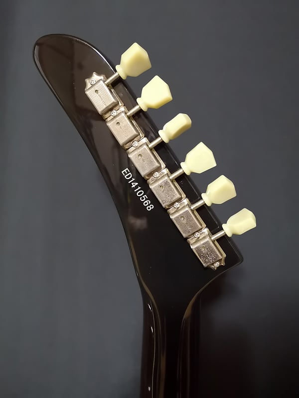 EDWARDS by ESP E-EX-120D BK Explorer type Electric Guitar
