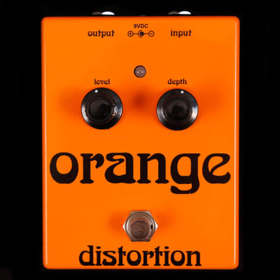 Orange Distortion Pedal | Reverb