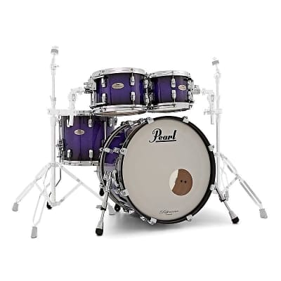 Mike Hansen Pearl Chevy Purple 6 Piece Drum Set & Cases! | Reverb