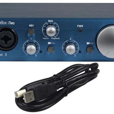 PreSonus AudioBox iTwo USB Audio Interface for Mac / PC / iPad 