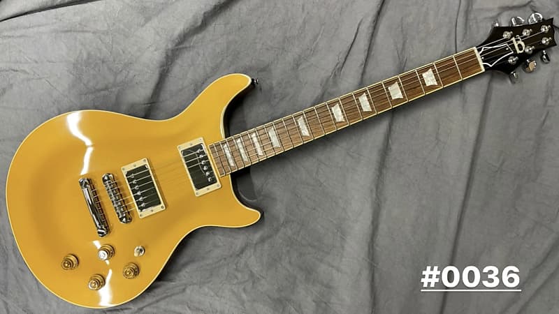 Gene Baker b3 Guitars SL-K Gold Top, Serial #0036, Includes
