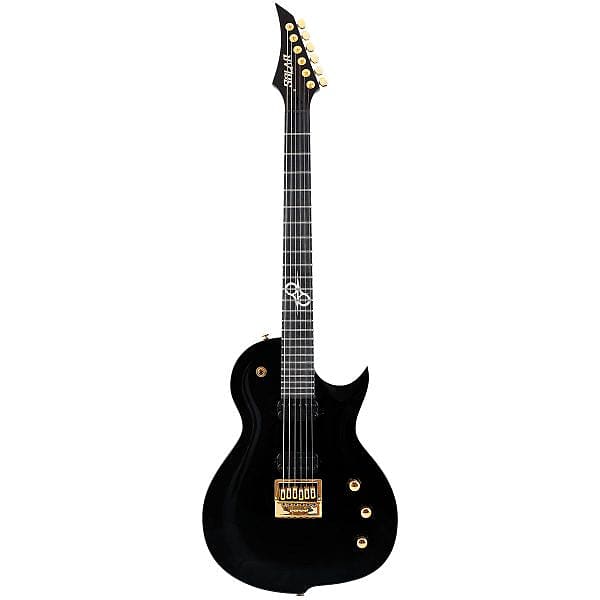 Solar GC1.6B Black Gloss Electric Guitar | Reverb