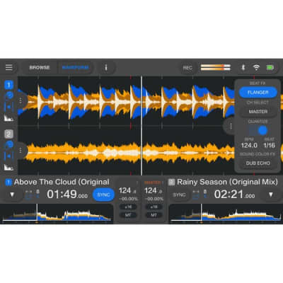 AlphaTheta OMNIS-DUO Portable Battery-Powered All-in-One DJ System with Bluetooth image 5