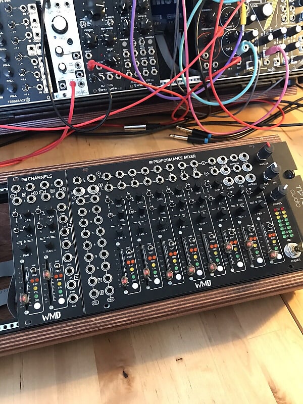 WMD Performance Mixer Eurorack Module + Channels Mixer Expand Reverb