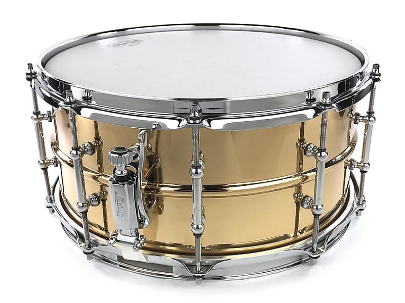Ludwig LB552T Bronze 6.5x14" Snare Drum with Tube Lugs image 2