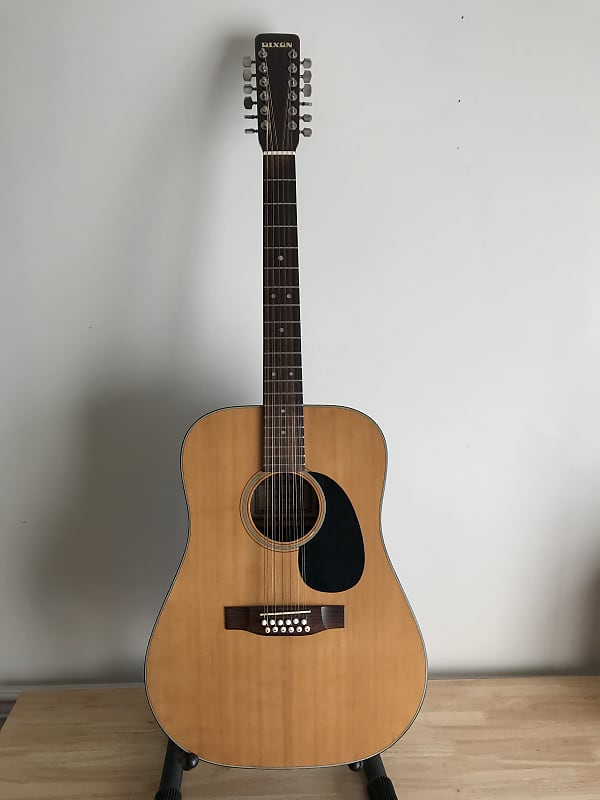 1970 Dixon Model 386 12-String Acoustic - Natural | Reverb