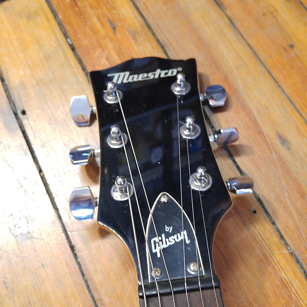 Maestro by Gibson Single Cutaway Electric Guitar Purpleburst w