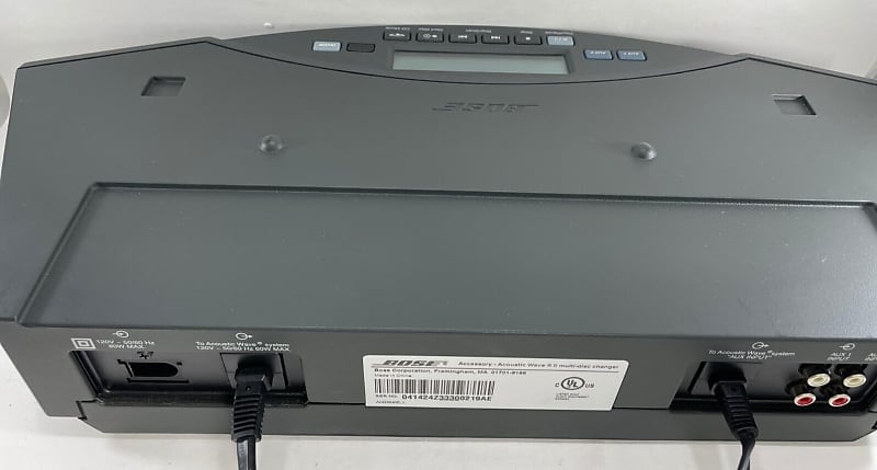 Bose - Acoustic Wave System II 5-CD Multi Disc Changer - Dark Grey