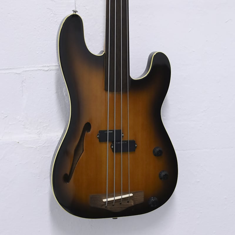 Fender Japan PBAC-100（フレット有） Fender PBAC-100 FL Electric-Acoustic Fretless | Reverb Canada