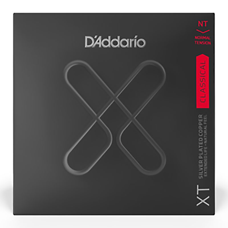 D'Addario XTC45 XT Series Classical Guitar Strings, Silver Plated, Normal Tension image 1