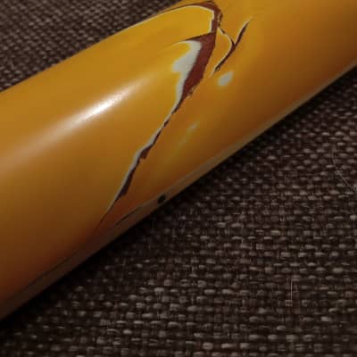 Erlewine Chiquita Travel guitar 90's - yellow *Neck repair* image 11