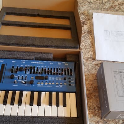 MATRIXSYNTH: Roland Boutique SH-01A Synthesizer - Rare Blue