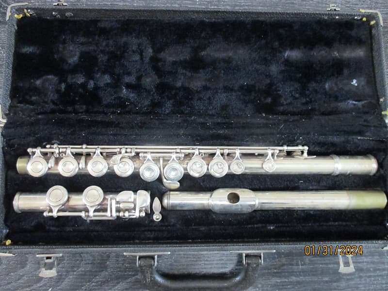 Selmer Bundy Flute with case, made in USA | Reverb