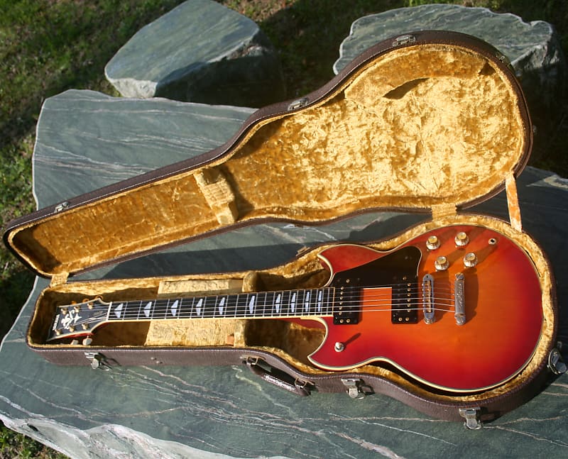 1981 Yamaha SG1000 LP Killer Red Sunburst+Hard Case