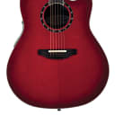 Ovation Pro Balladeer Standard 2771AX Acoustic-Electric Guitar - Red with Case