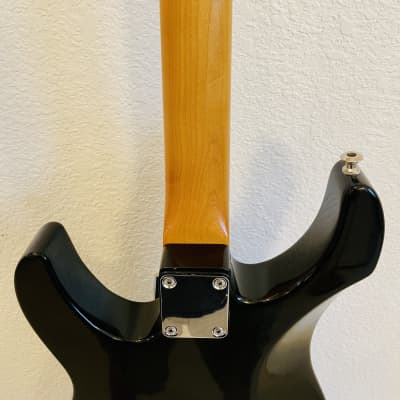 Chandler San Francisco Soloist Style Double Cut Ebony Fretboard EMG Pickups 1980’s - Gloss Black image 23