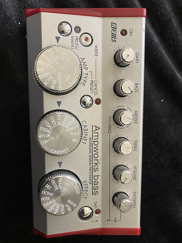 Korg Toneworks Ampworks Bass Silver/Red | Reverb