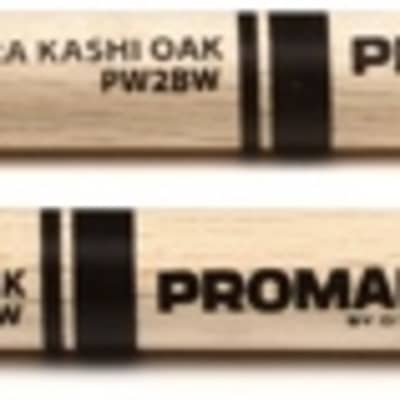 Promark Classic Attack Drumsticks - Shira Kashi Oak - 2B - Wood Tip image 1