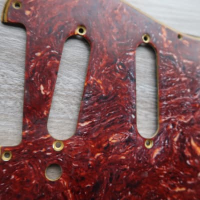 Fender Stratocaster Strat '59 - '62 Tortoise Celluloid   Tortoise RI 60 61 image 6