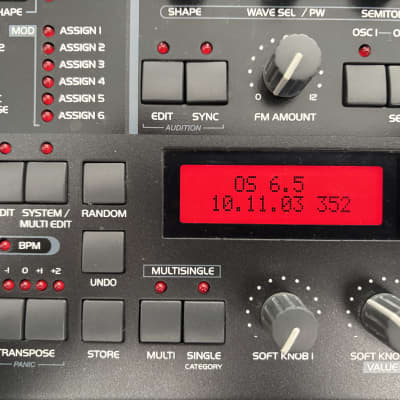 Access Virus KC 61-Key Digital Synthesizer 2002 - Black