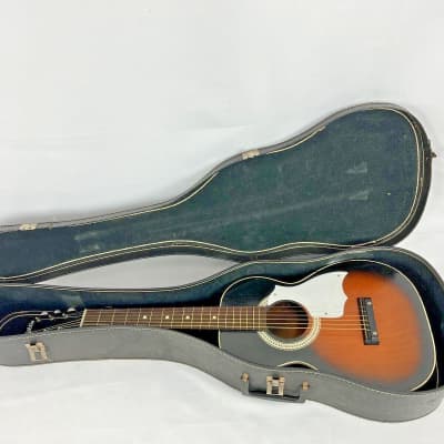 Stella Model 6032 Acoustic Guitar with Hard Case for sale