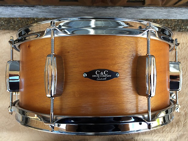 C&C Player Date 1 - Big Beat - 6.5"x14" Snare Drum  2016 Honey Lacquer image 1