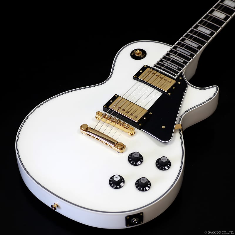 Edwards E-LP-130CD White w/Hardshell Case, LP Custom Style