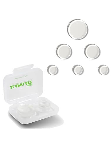 SlapKlatz Scatola MINI da 6 Gel Pad (3 small+ medium+1 large) Clear image 1