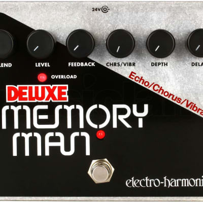 ギター Electro-Harmonix Deluxe Memory Man Electro-Harmonix Deluxe Memory Man Tap - Deluxe Memory Man