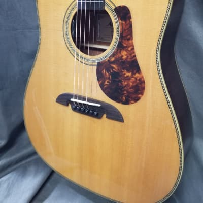 Alvarez MD60E Herringbone Masterworks Series Dreadnought Acoustic Electric image 2