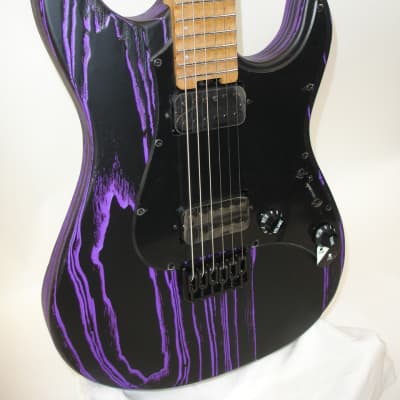 ESP LTD SN-1000 HT - Solid Body Electric Guitar Purple Blast image 2