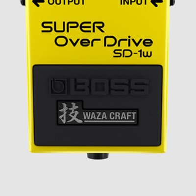 新品同様BOSS SUPER OverDrive SD-1w Boss SD-1W Waza Craft Super Overdrive Pedal | Sweetwater