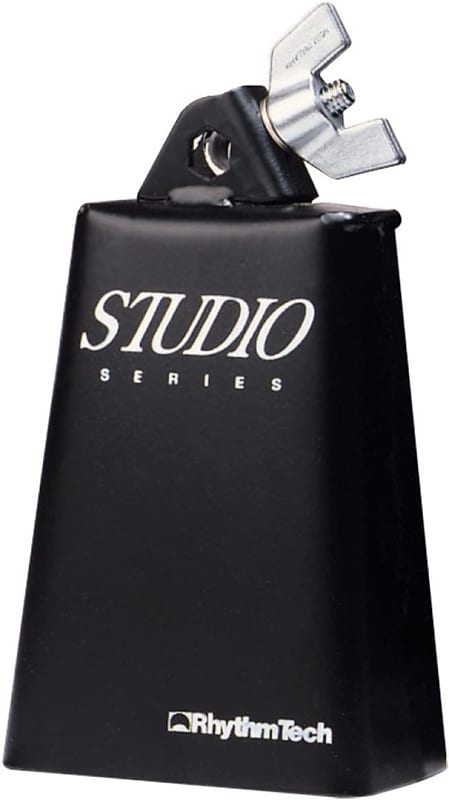 Rhythm Tech Model RT3005 Studio Series Cowbell, 5" - Black image 1