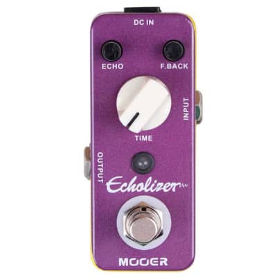 Mooer Echolizer Digital Delay MICRO Guitar Effect Pedal True Bypass NEW image 1