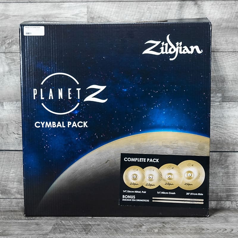 Planet Z Complete Cymbal Pack  (14/16/20) image 1