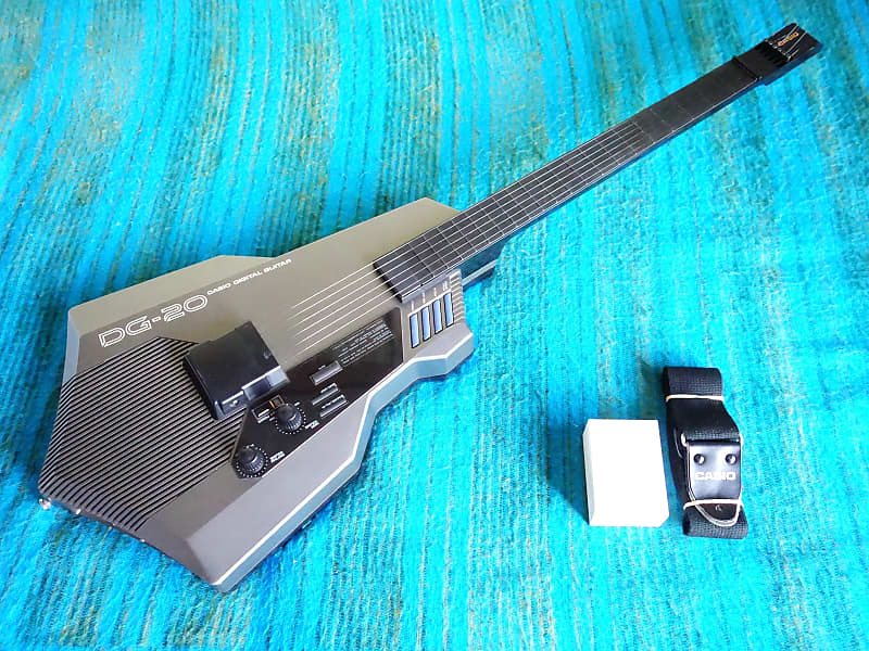 CASIO DG-20 Digital Guitar Synthesizer - Serviced w/ Original Strap, AC Adapter - I019 image 1