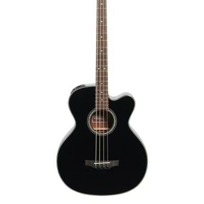 Takamine GB-30CE Acoustic Electric Bass Black image 2