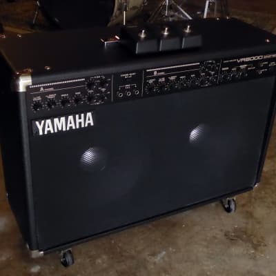 Yamaha VR6000 2x12 Combo Extremely Rare Near Mint True Stereo (or Mono) Reverb Chorus w/Footswitch image 1