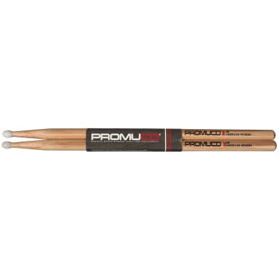 Promuco Drum Sticks American Hickory Nylon Tip 5b