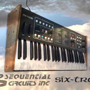 Vintage Sequential Circuits Six-Trak SIXTRAK 610 Synthesizer Synth Keyboard MIDI Prophet Dave Smith image 1