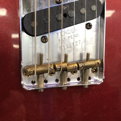 Fender Custom Shop P90 Mahogany Telecaster Journeyman Relic, Aged Firemist with Case image 6