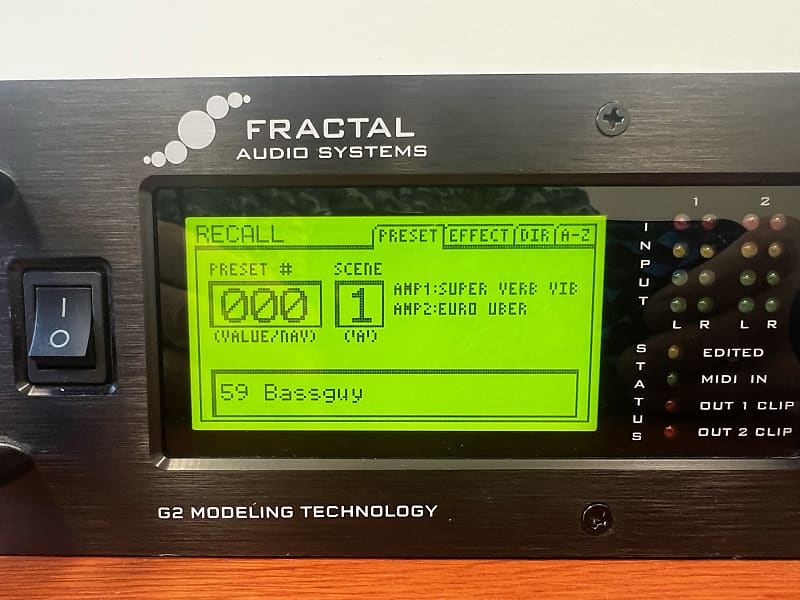 Fractal Audio Axe Fx II and MFC-101 controller
