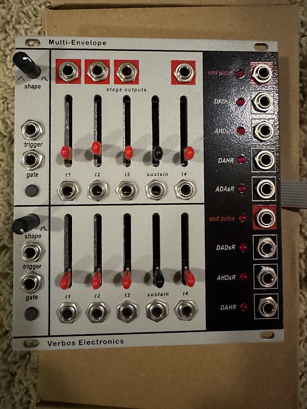Verbos Electronics Multi-Envelope | ModularGrid Eurorack